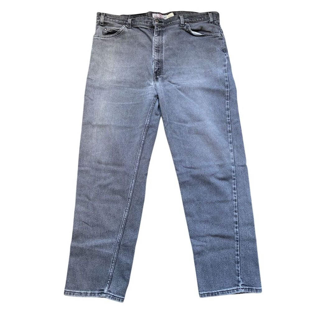 Levi's Men's‎ Relaxed Fit Flex Denim Jeans Black Size 42x32